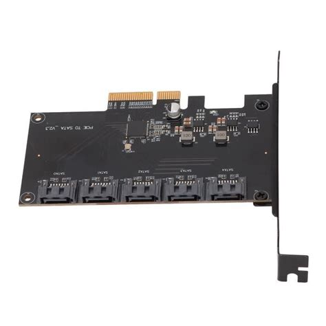 Fdit Carte Adaptateur D Ordinateur Pcie Carte Adaptateur Pcie Vers Sata