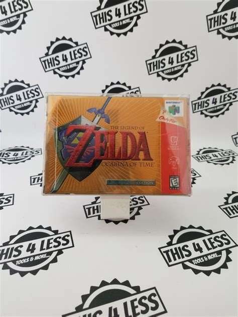 Zelda Ocarina Of Time Gold Collectors Edition Nintendo 64 N64