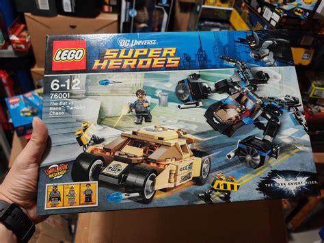 Lego Batman 76001 The Bat Vs Bane Tumbler Chase New Hobbies Toys