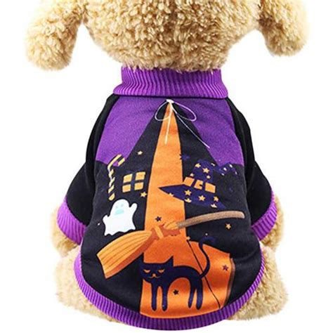 Mooie Pet Puppy Halloween Pompoen Heks T Shirt Zac Grandado