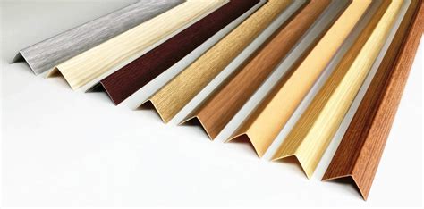 Wood Effect Plastic Pvc Corner M Angle Trim Wall Corner Guard Edge