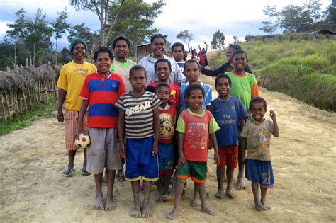 Tribes of Papua Indonesia - An Unlikely Guest at a Highlands Festival