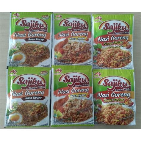 Jual Sajiku Bumbu Nasi Goreng Shopee Indonesia