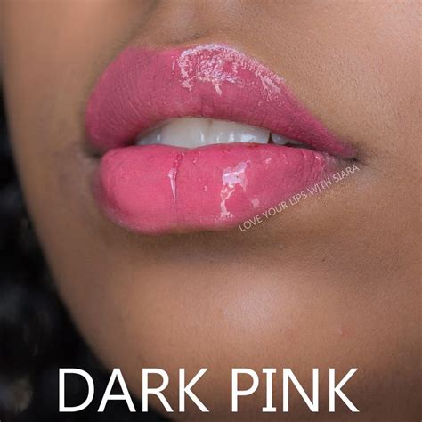 Dark Pink w/ Glossy Gloss | Beautiful lips, Dark pink, Long lasting lip color