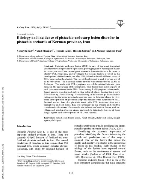 Fillable Online Jcp Modares Ac Does Foliar Cacl Application Control