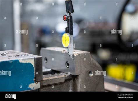 Working Coordinate Measuring Machine Probe Cmm On Milling Work Sensor