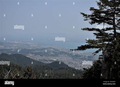 View Of Lake Biwako The Largest Lake In Japan Stock Photo Alamy