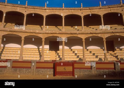 The Oldest Bull Ring In The World At Ronda Spain Stock Photo Alamy