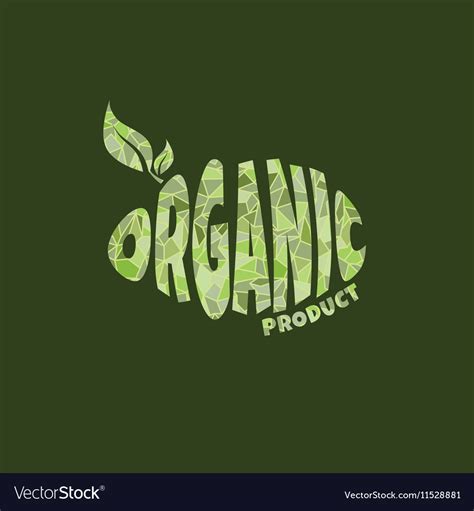 Eco Friendly Natural Label Organic Product Sticker