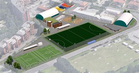 Progetto Preliminare Di Centro Sportivo Anice Architettura