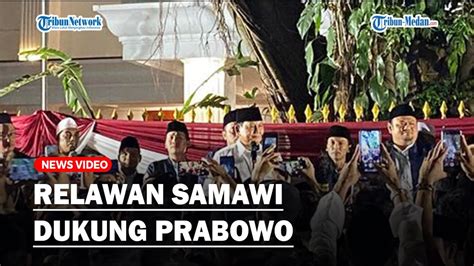 🔴relawan Solidaritas Ulama Muda Jokowi Samawi Deklarasikan Dukungan