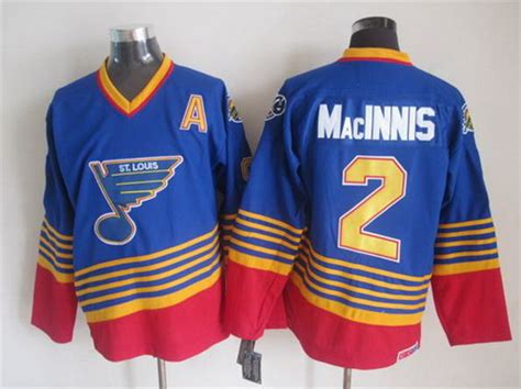 St Louis Blues 2 Al Macinnis 1995 White Throwback Ccm Jersey On Sale