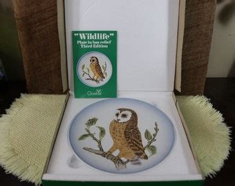 Wildlife Plate Etsy