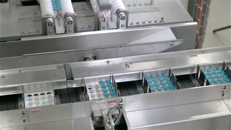 Rotzinger Pharmapack Packaging Line For Multi Vial Packaging In