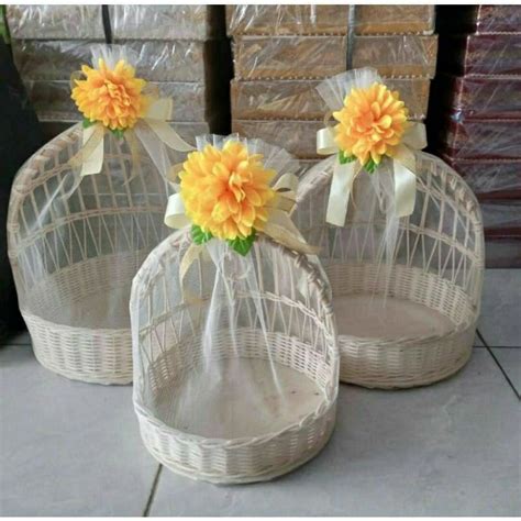 Jual Keranjang Rotan Ayunan Dan Bulat Mini Synthetic Keranjang