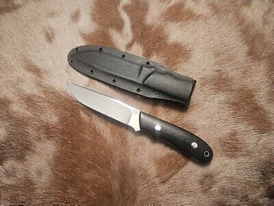 Bob Dozier Knife Custom Professional Guides Knife Black Micarta