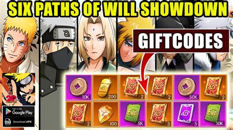 Six Paths Of Will Showdown Giftcodes How To Redeem Code