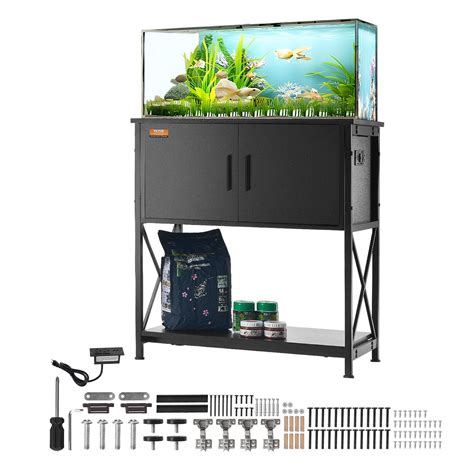 VEVOR Aquarium Stand, 29 Gallon Fish Tank Stand, 28.7 x 16.5 x 30 in ...