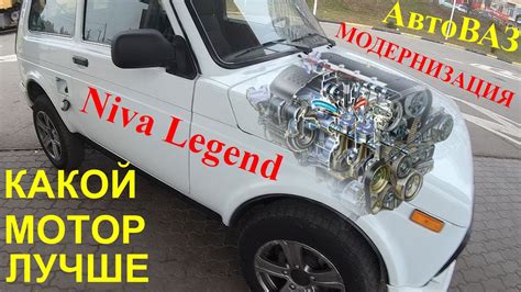 Niva Legend Новый мотор АвтоВАЗ кидалово или нет? Сравнение ДВС для ...