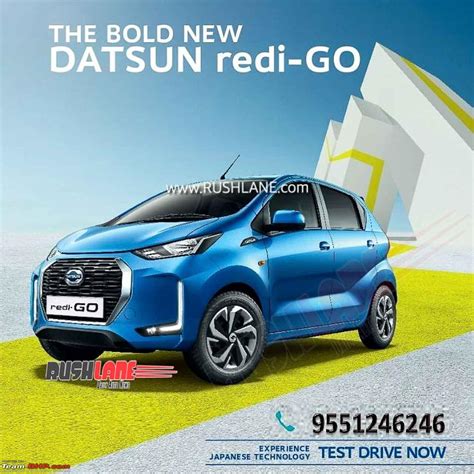 Datsun Redi Go Facelift Now Launched At Rs Lakhs Page Team Bhp