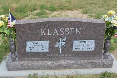 Opal Ruth Fuhlendorf Klassen Homenaje De Find A Grave