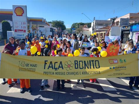 Guararema organiza passeata de conscientização sobre o combate ao abuso