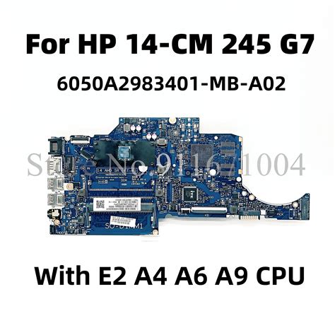 Placa base L23389 601 para ordenador portátil HP 14 CM 14T CM 245 G7