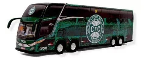 Miniatura Ônibus Paraná Coritiba Foot Ball Club G7 4 Eixos