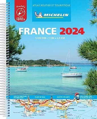 Atlas routier France 2024 Plastifié Amazon de Bücher