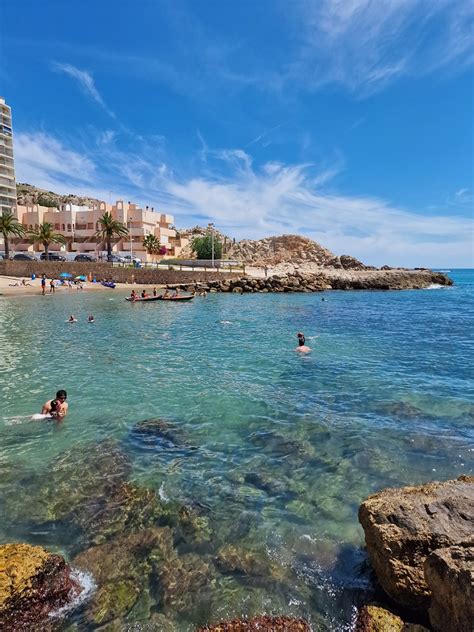 La Cala Del Faro De Cullera La Nica Cala De Toda La Provincia De Valencia