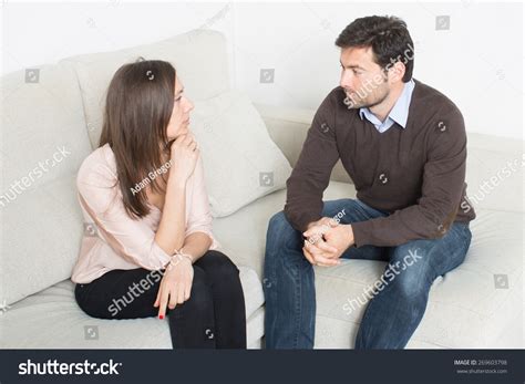 couple talking images stock  vectors shutterstock