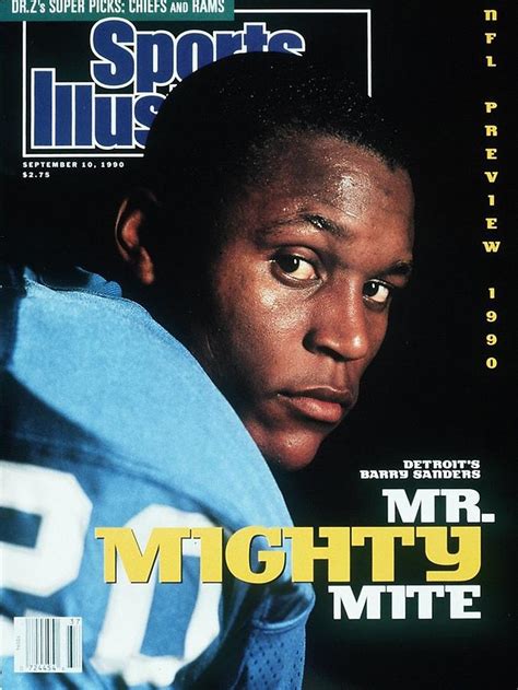 Detroit Lions Barry Sanders Sports Illustrated Cover By Sports Illustrated