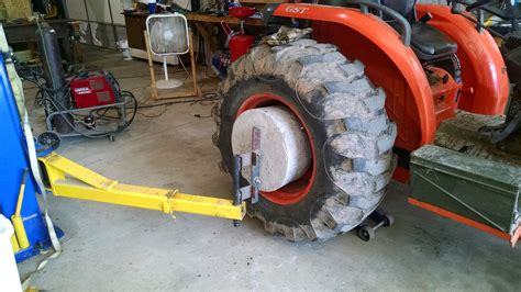 Wheel Weights For A Kubota Mx5800