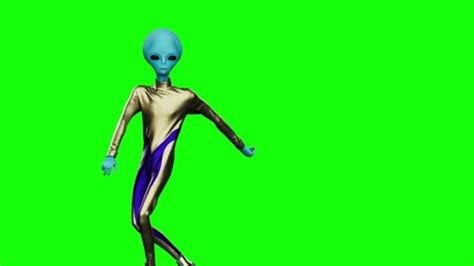 Alien Dancing Winning Dance 3d Loop Stock Footage Video (100% Royalty ...