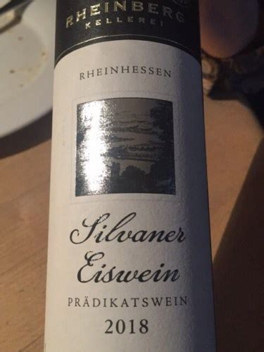 Rheinberg Kellerei Silvaner Eiswein Vivino Us