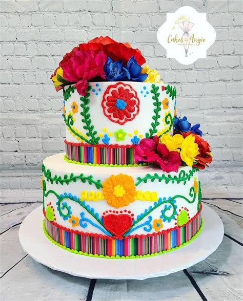 Mexican Cake Mexican Themed Cakes Mexican Fiesta Cake Fiesta Cake