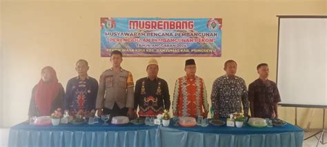 Musrenbang Musyawarah Rencana Pembangunan Perencanaan Pembangunan