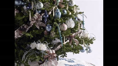 Create The Look With The French Blue And Linen Ornament Collection