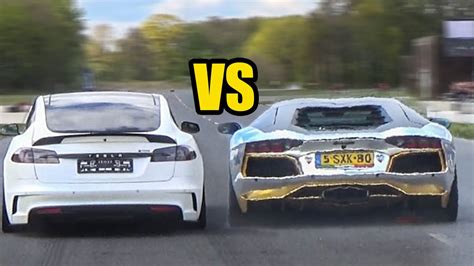 Arriba Imagen Model S Vs Lamborghini Abzlocal Mx