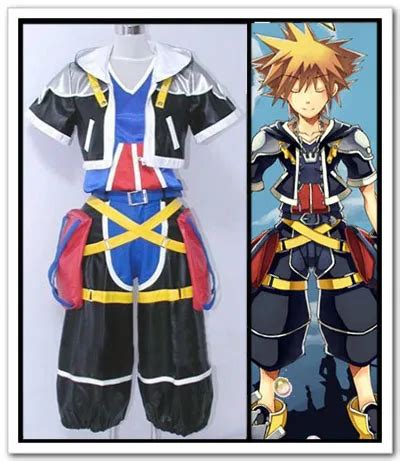 Anime Kingdom Hearts Cosplay Kingdom Hearts 2 Sora cosplay costume -in ...