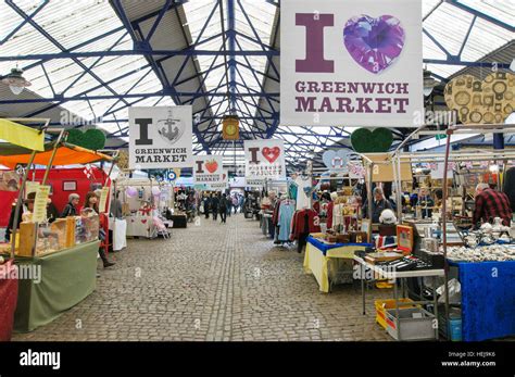 Greenwich Market, Greenwich, London Stock Photo - Alamy