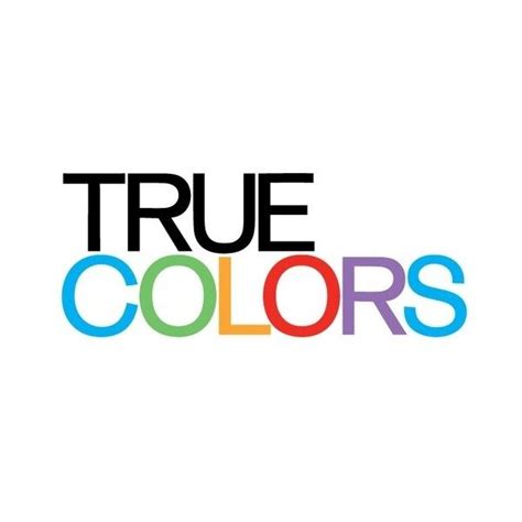 True Colors Logo Liked On Polyvore Featuring Text Words Quotes