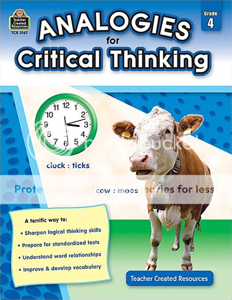 Analogies For Critical Thinking Grade 4 Bienla Library