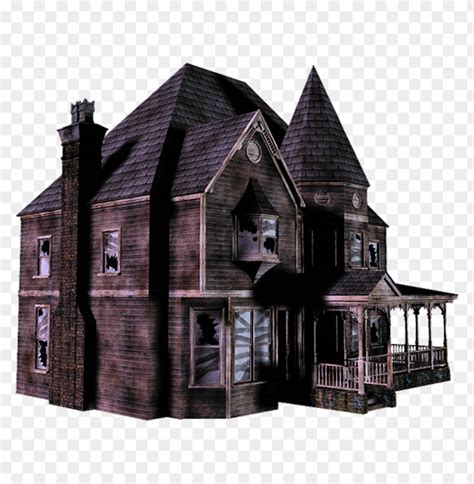 Hd Real Old Abandoned Haunted House Png Transparent Background Cutout