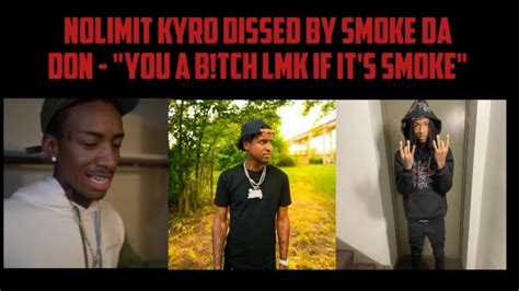 NoLimit Kyro Dissed By Smoke Da Don You A B Tch Lil Reese Is 30