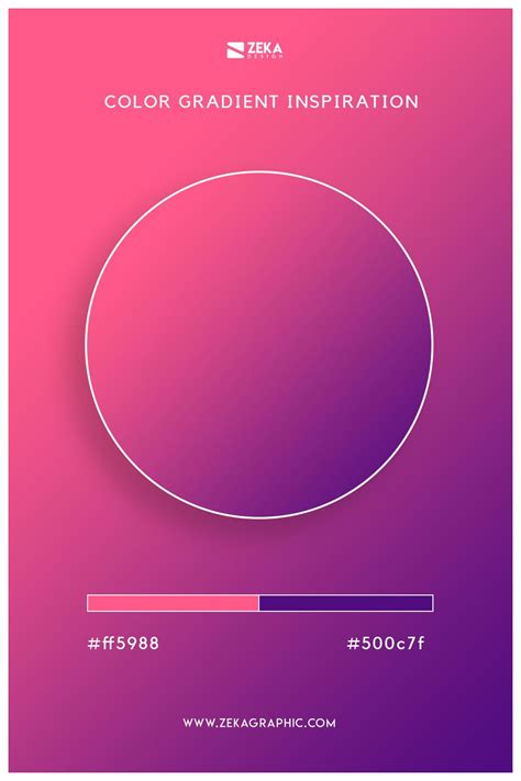 09 Brink Pink Indigo Color Gradient Inspiration Design Ideas For