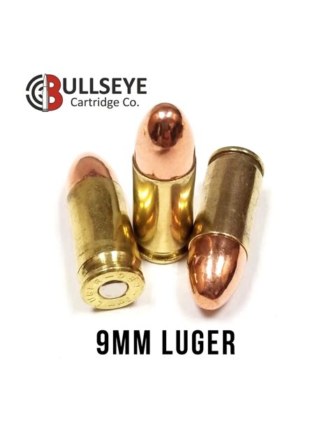 9mm Luger - Bullseye Cartridge Co. - Bullseye Cartridge Co.