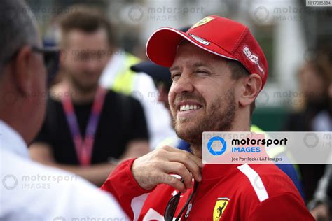 Sebastian Vettel Ferrari Australian Gp Motorsport Images