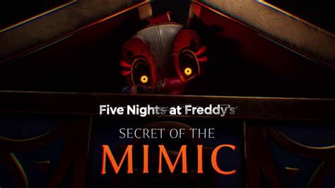 Five Nights At Freddys Secret Of The Mimic Announced Gematsu