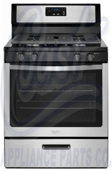 WFG320M0MS Whirlpool - 5.1 cu. ft. Freestanding Gas Range with Under-Oven Broiler | Coast ...